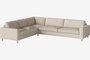 Bolia Scandinavia 6 Sitzer Ecksofa 2 Ecke 3 - Monza-Boucle-Beige