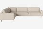 Bolia Scandinavia 6 Sitzer Ecksofa 2 Ecke 3 - 15 cm geölte Eiche