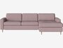 Bolia Scandinavia 2½ Sitzer Schlafcouch Mit Chaiselongue - memory-form - Rechts