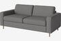 Bolia Scandinavia 2½ Sitzer Schlafcouch Mit Integrierten Rädern - London-Flatwoven-Multi-Grey