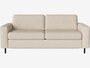 Bolia Scandinavia 2½ Sitzer Schlafcouch Mit Integrierten Rädern - 13oak-stained-black-oiled
