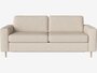 Bolia Scandinavia 2½ Sitzer Schlafcouch Mit Integrierten Rädern - 13oak-white-pigmented-oiled