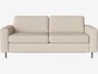 Bolia Scandinavia 2½ Sitzer Schlafcouch Mit Integrierten Rädern - 13stainless-steel