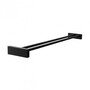 Frost Quadra Towel Bar 6 Handtuchstange doppelt - schwarz 