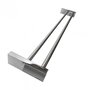 Frost Quadra Towel Bar 6 Handtuchstange doppelt - poliert