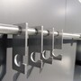 Frost Nova² Wardrobe Haken 4er-Set poliert - satiniert