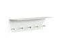 Frost WANDGARDEROBE m/5 HAKEN - Weiss/Poliert