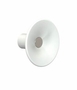 Frost Lulu Haken Ø80 mm - Weiss/Poliert