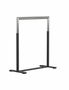 Frost BUKTO Handtuchständer U6006 - Schwarz/Poliert