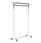 Frost BUKTO m/Räder und Top-Regal U6010 -Weiss/kupfer