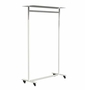 Frost BUKTO m/Räder und Top-Regal U6010 -Weiss/poliert