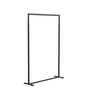 Frost Bukto Kleiderständer U6003, 100CM - Schwarz Matt/Schwarz Gebürstet