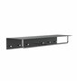 FROST WANDGARDEROBE, 100CM, U4017 - SCHWARZ/POLIERT