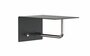 FROST WANDGARDEROBE, 20CM, U4016 - SCHWARZ/POLIERT