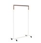 Frost Bukto 100cm M/Räder U6005 - Weiß Matt / Kupfer Poliert