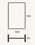 Frost Bukto 100cm M/Räder U6005