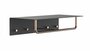 Frost UNU Wandgarderobe 600 - Schwarz / Kupfer