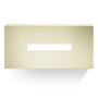 Decor Walther Papiertuchbox KB 82-Gold matt 24 Karat