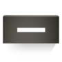 Decor Walther Papiertuchbox KB 82-Dark Metal Matt