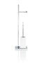 Decor Walther WC Kombination DW 6710 - Chrom / Porzellan weiß