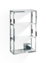 Decor Walther Wandregal ET 6-Chrom / Glas satiniert