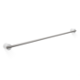 Decor Walther Handtuchstange Stone HTE80 - Weiss Edelstahl