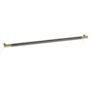 Decor Walther Handtuchstange Club HTE80-Dark Metal Matt / Gold matt