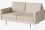 Bolia Scandinavia Remix 2 Sitzer Sofa - Monza-Boucle-Beige