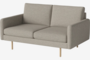 Bolia Scandinavia Remix 2 Sitzer Sofa - Monza-Boucle-Sand
