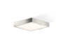 Decor Walther Deckenleuchte Cut 30 N LED - Nickel Satiniert - 30 x 30 cm
