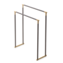 Decor Walther Handtuchständer Club HT - Dark Metal Matt / Gold matt 24 Karat