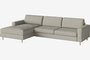 Bolia Scandinavia 3½ Sitzer Sofa Mit Chaiselongue - Vilme - Bouclé - Sand - LInks