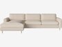 Bolia Scandinavia 3½ Sitzer Sofa Mit Chaiselongue - Daunenschaum - Links