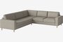 Bolia Scandinavia 5 Sitzer Ecksofa 2½ Ecke 2 - Monza - Bouclé - Sand