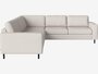 Bolia Scandinavia 5 Sitzer Ecksofa 2½ Ecke 2 - 13 cm schwarz gebeizte geölte Eiche