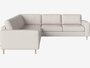 Bolia Scandinavia 5 Sitzer Ecksofa 2½ Ecke 2 - 15 cm weiß pigmentierte geölte Eiche