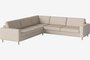 Bolia Scandinavia 6 Sitzer Ecksofa 2½ Ecke 2½ - Monza - Bouclé - Beige