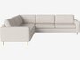 Bolia Scandinavia 6 Sitzer Ecksofa 2½ Ecke 2½ - 15 cm schwarz gebeizte geölte Eiche