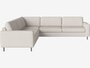 Bolia Scandinavia 6 Sitzer Ecksofa 2½ Ecke 2½ - 15 cm Edelstahl