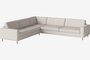 Bolia Scandinavia 6 Sitzer Ecksofa 2½ Ecke 3 - Linea - Samt - Beige