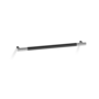 Decor Walther Handtuchstange Club HTE40-Schwarz matt / Chrom