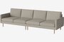 Bolia Scandinavia Remix 4 Sitzer Sofa - Monza - Bouclé - Sand