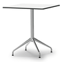 Flötotto PRO Vierstern-Aluminiumtisch, HPL - Quadratisch