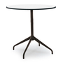 Flötotto PRO Vierstern-Aluminiumtisch, HPL - Rund