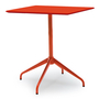 Flötotto PRO Vierstern-Aluminiumtisch, MDF - Quadratisch