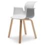 Flötotto PRO ARMCHAIR Vierbeinholzgestell - granitgrau