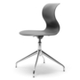 Flötotto PRO CHAIR Vierstern-Aluminiumgestell-graphitschwarz / aluminium-poliert