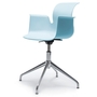 Flötotto PRO ARMCHAIR Vierstern-Aluminiumgestell-aquablau / aluminium-poliert