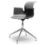 Flötotto PRO ARMCHAIR Vierstern-Aluminiumgestell-graphitschwarz / aluminium-poliert