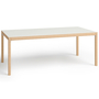 Flötotto Tisch mit Aufgelegter Platte, H76 B160 T80